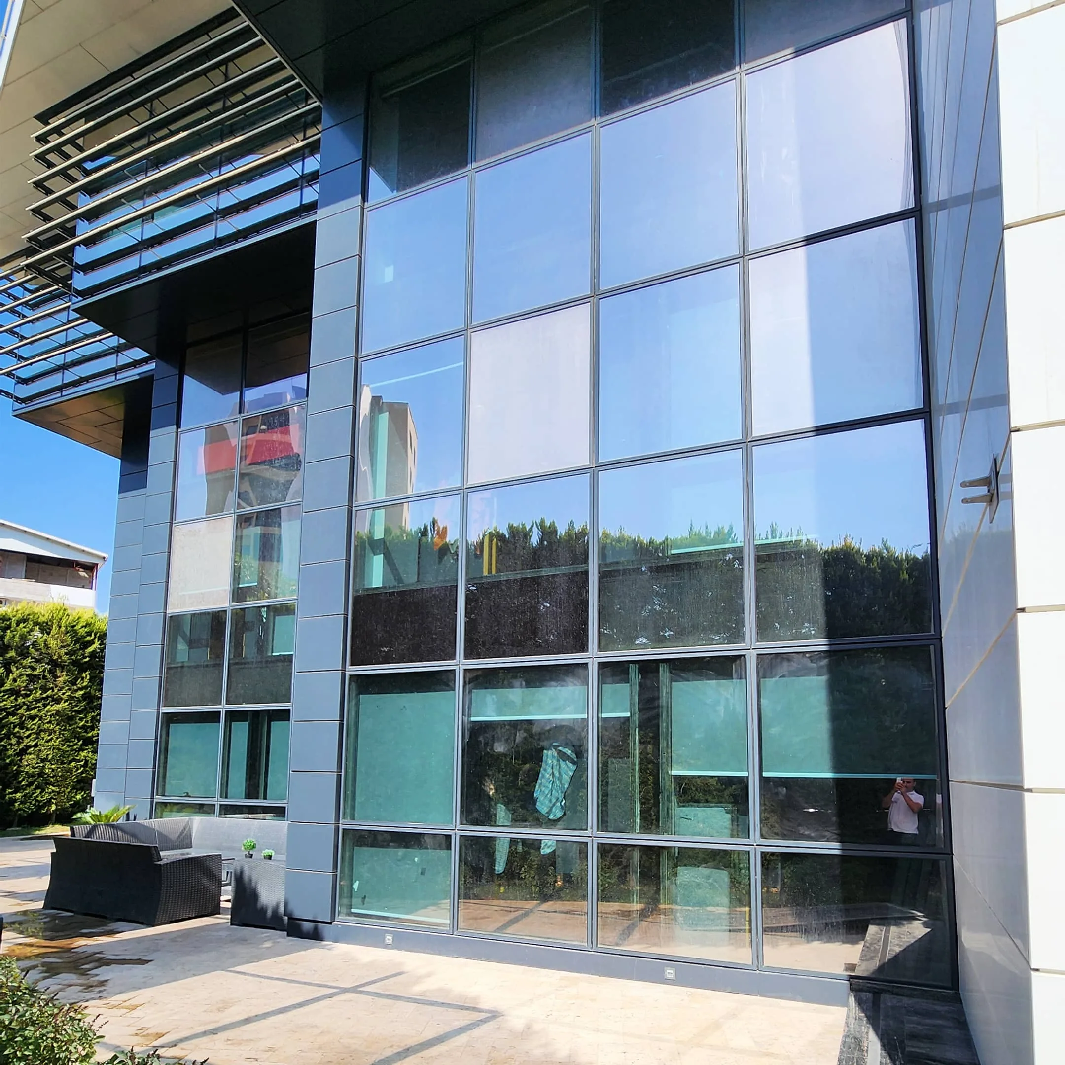 Temizlik öncesi cephe